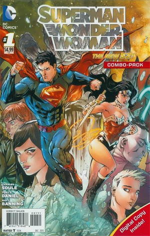 Superman Wonder Woman #1 Cover C Combo Pack With Polybag