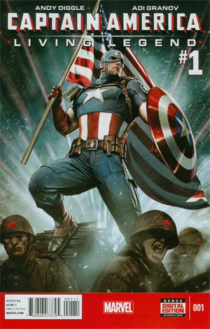 Captain America Living Legend #1 Cover A Regular Adi Granov Cover