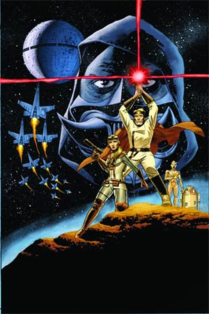 Star Wars The George Lucas Draft #1 Cover E DF Midtown Exclusive John Cassaday Variant Cover Signed By Mike Mayhew
