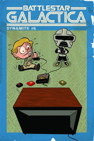 Battlestar Galactica Vol 5 #6 Cover B Variant Chris Eliopoulos Cute Subscription Cover