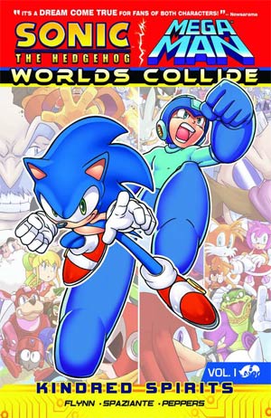Sonic The Hedgehog Mega Man Worlds Collide Vol 1 TP