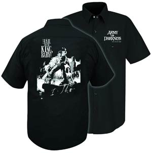 Army Of Darkness Hail To The King Previews Exclusive Work Shirt Medium