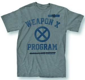 Wolverine Test Subject 10 Previews Exclusive Heather T-Shirt Large