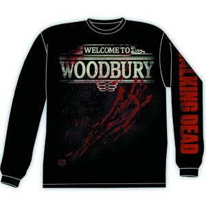 Walking Dead Woodbury Previews Exclusive Long Sleeve Shirt X-Large