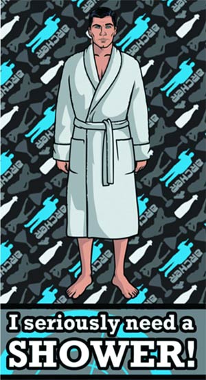 Archer Beach Towel - Shower