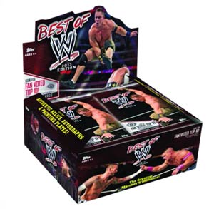 Topps 2013 Best Of WWE Trading Cards Box