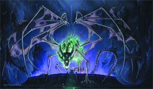 Artists Of Magic Playing Card Mat - Rise Of The Dracholich