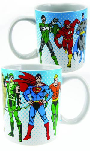 DC Heroes 12-Ounce Coffee Mug - Heroes