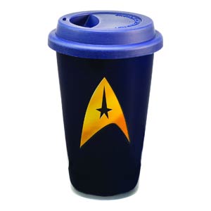 Star Trek 12-Ounce Ceramic Travel Mug