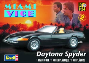 Miami Vice Daytona Spyder 1/24 Scale Model Kit