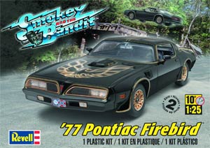 Smokey And The Bandit Pontiac Firebird 1/24 Scale Model Kit