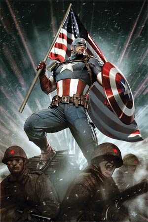 Captain America Living Legend By Adi Granov Poster