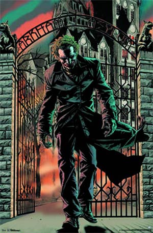 DC Comics The Joker Arkham Asylum Wall Poster