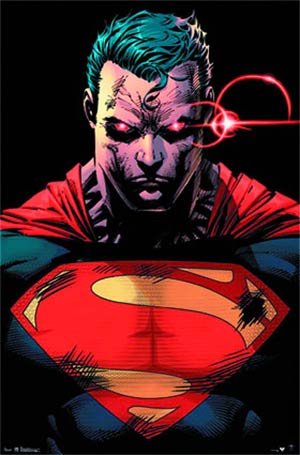 Man Of Steel Heat Vision 22x34 Poster