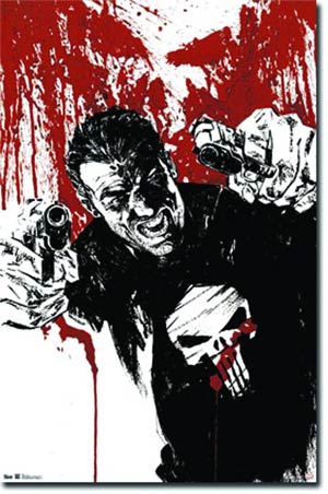 Punisher Pistols 22x34 Poster
