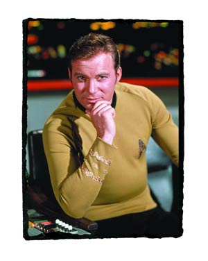 Star Trek Captain Kirk Granix Art Plaque