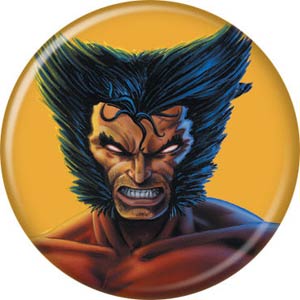Marvel Comics 1.25-inch Button - Wolverine Face (82593)