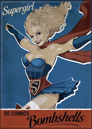 DC Comics 2.5x3.5-inch Magnet - Supergirl Bombshell (21207DC)