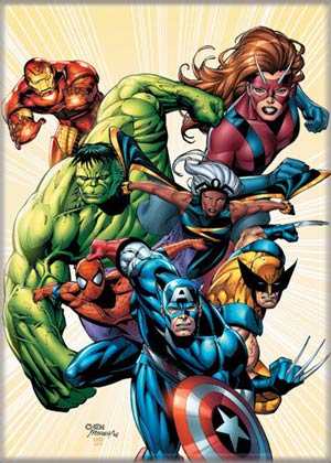 Marvel Comics 2.5x3.5-inch Magnet - Avengers Modern Group (21120MV)