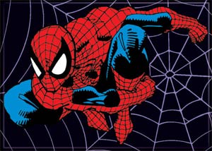Marvel Comics 2.5x3.5-inch Magnet - Spider-Man On Web (21122MV)