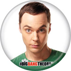 Big Bang Theory 1.25-inch Button - Sheldon (82314)