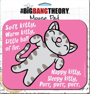 Big Bang Theory Mouse Pad - Soft Kitty Mouse Pad (12102MP)