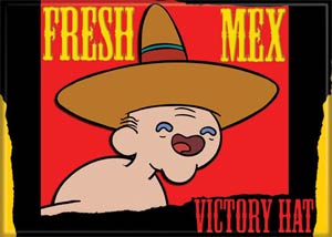 Bravest Warriors 2.5x3.5-inch Magnet - Fresh Mex Victory Hat (21001BW)