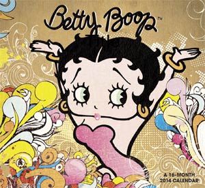 Betty Boop P Max Color 2014 12x11-inch Wall Calendar