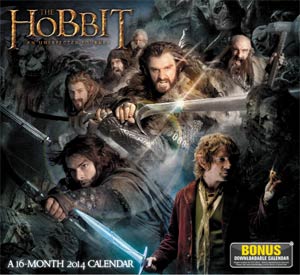 Hobbit 2014 12x11-inch Wall Calendar