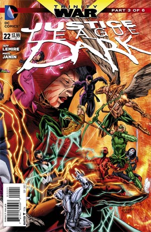 Justice League Dark #22 Cover B Incentive Brett Booth Variant Cover (Trinity War Part 3)