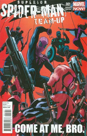 Superior Spider-Man Team-Up #1 Cover C Variant Party Cover