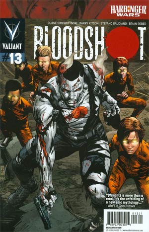 Bloodshot Vol 3 #13 Cover B Incentive Patrick Zircher Variant Cover (Harbinger Wars Tie-In)