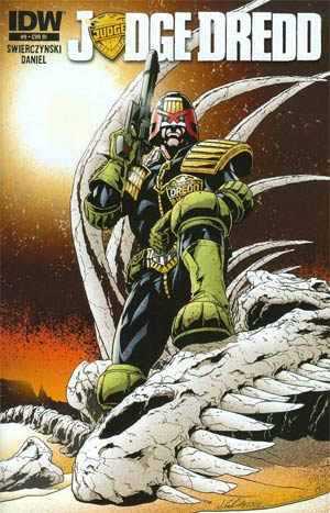 Judge Dredd Vol 4 #9 Cover B Incentive Jim Calafiore Variant Cover