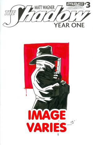 Shadow Year One #3 Cover H Incentive Brennan Wagner Hand-Drawn Original Sketch Cover