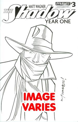 Shadow Year One #3 Cover I Incentive Wilfredo Torres Hand-Drawn Original Sketch Cover