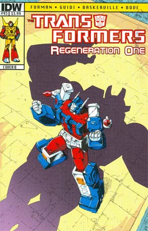 Transformers Regeneration One #93 Cover B Regular Guido Guidi Cover