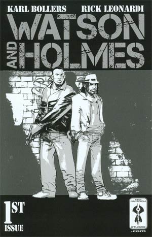 Watson And Holmes #1 Cover B 1st Ptg Regular Rick Leonardi Black & White Cover
