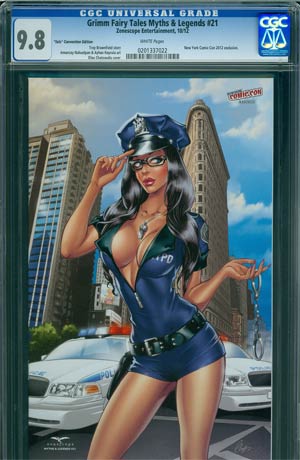 Grimm Fairy Tales Myths & Legends #21 NYCC Exclusive CGC 9.8