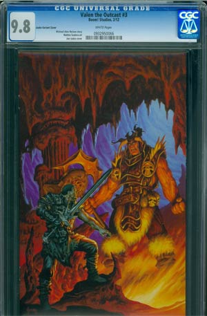 Valen The Outcast #3 Cover F Incentive Joe Jusko CGC 9.8