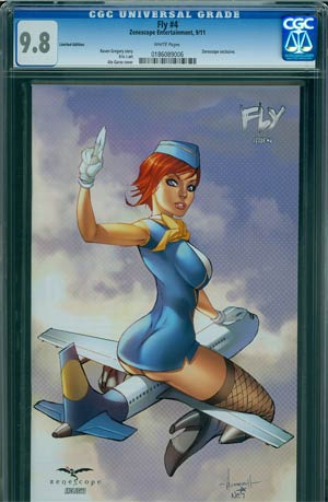 Fly (Zenescope) #4 Zenescope Exclusive Limited Edition Ale Garza Variant Cover CGC 9.8
