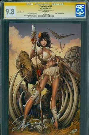 Shahrazad #0 Cover E C2E2 Mike DeBalfo Exclusive Variant Signed By Mike DeBalfo CGC 9.8