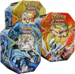 Pokemon 2013 Spring EX Tin Display Assortment