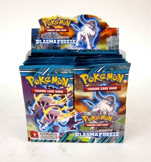 Pokemon Black & White Plasma Freeze Booster Display
