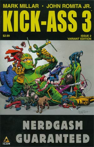 Kick-Ass 3 #2 Cover B Variant Duncan Fegredo Cover