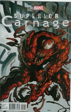 Superior Carnage #2 Cover B Incentive Rafa Garres Variant Cover