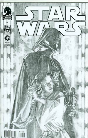 Star Wars (Dark Horse) Vol 2 #4 Cover B Incentive Alex Ross Sketch Cover