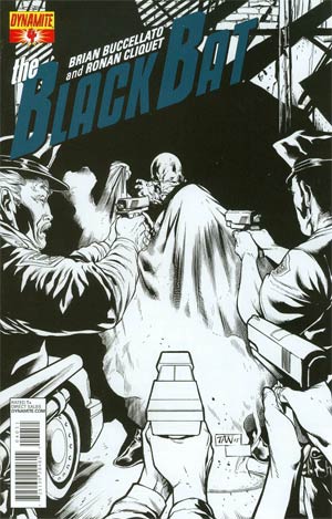 Black Bat #4 Cover E Incentive Billy Tan Black & White Cover