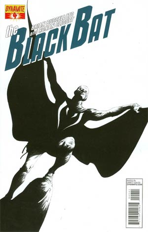 Black Bat #4 Cover D Incentive Jae Lee Black & White Cover