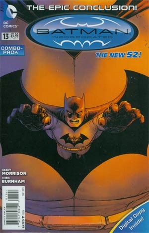 Batman Incorporated Vol 2 #13 Cover C Combo Pack Without Polybag