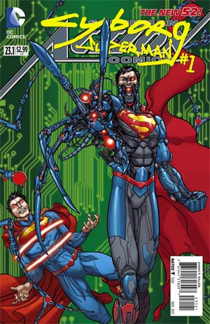 Action Comics Vol 2 #23.1 Cyborg Superman Cover B Standard Cover